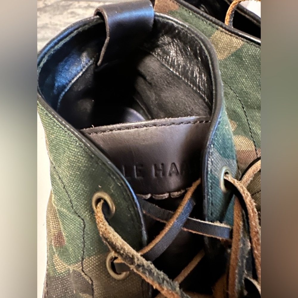 NEW - Cole Haan Men's Pinch Rugged Chukka Boot - Camo Canvas/After Dark - Picture 4 of 4